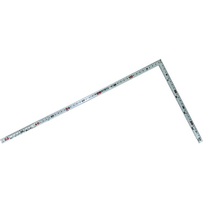 10359(校正証明:一般) 曲尺角厚 シルバー 【メートル目盛】 1本 シンワ測定 【通販モノタロウ】