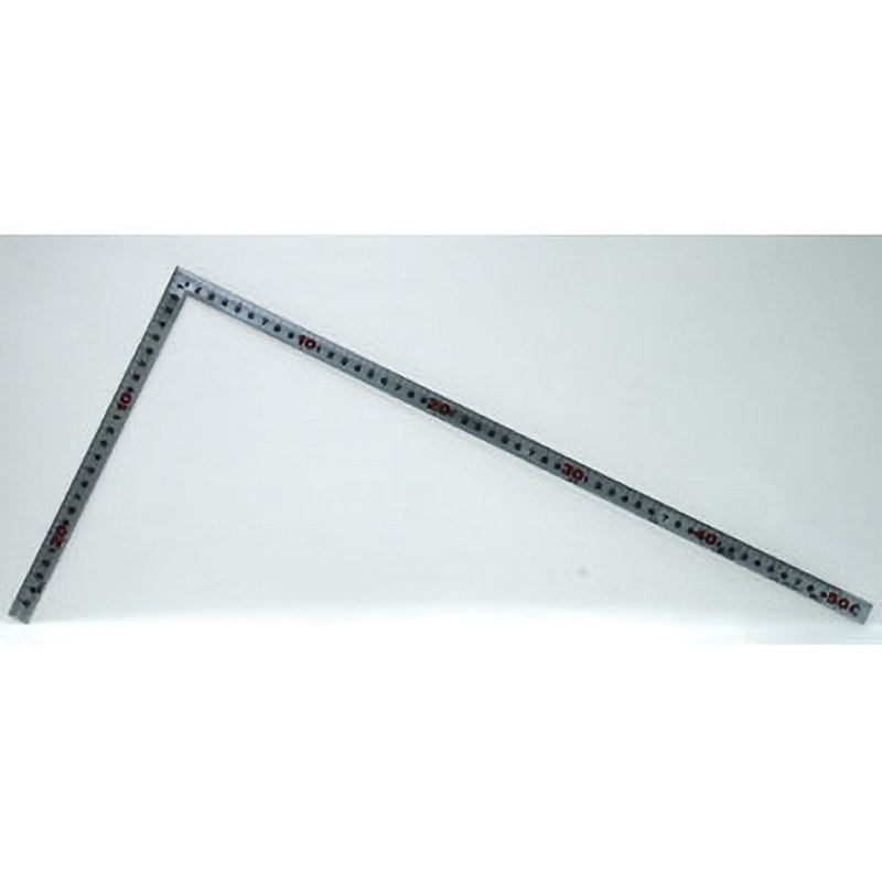 10677(校正証明:一般) 曲尺角厚 シルバー 【併用目盛】 1セット シンワ測定 【通販モノタロウ】
