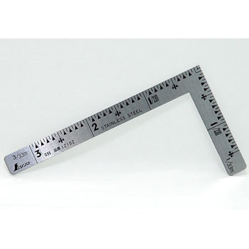 12102 三寸法師 ステン シンワ測定 同厚 測定範囲0～10cm