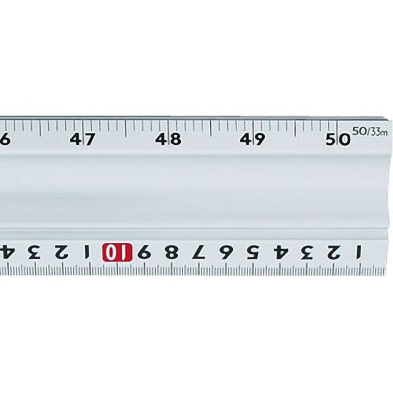 シンワ測定 65096 アルミカッター定規 カット師 １．５ｍ 併用目盛 取手付 65096 アルミカッター定規 カット師 取手付 シンワ測定 測定範囲150cm