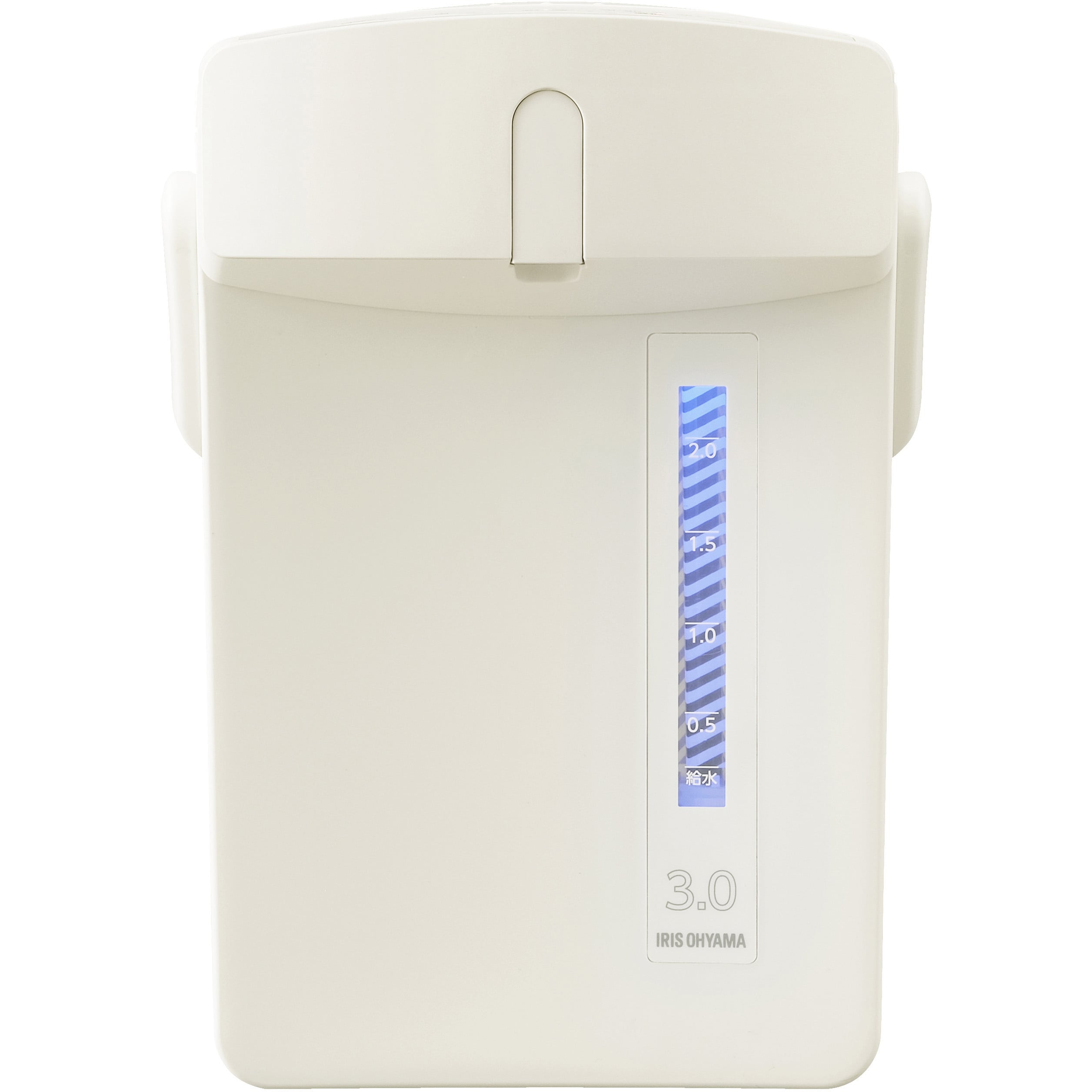 アイリスオーヤマ 電気ポット 3L ホワイト ジャーポット