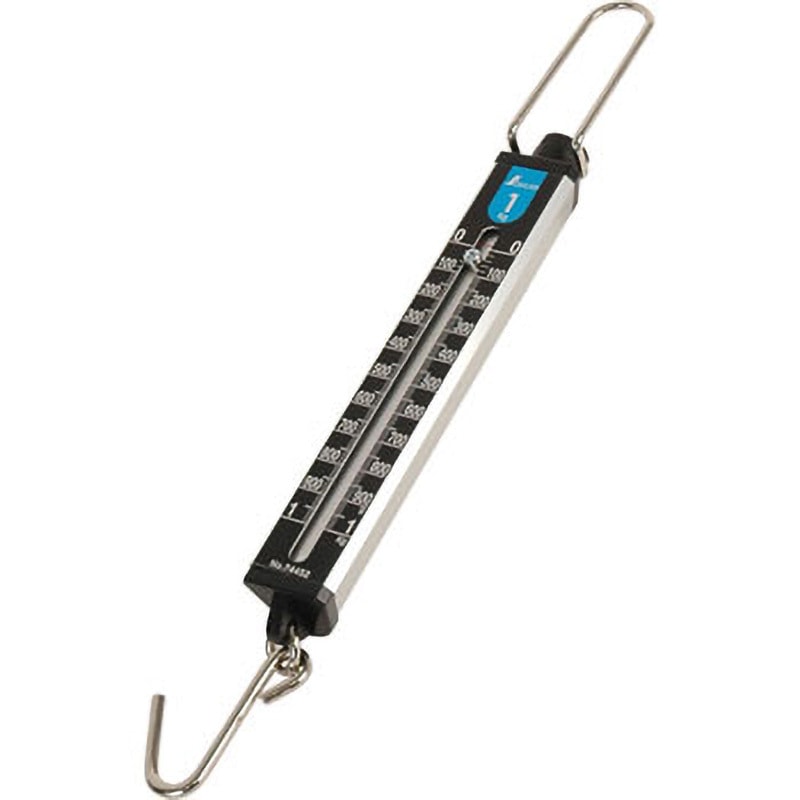 74452(校正証明:一般) 手ばかり 平面目盛板 シンワ測定 ばね式指示はかリ ひょう量1kg