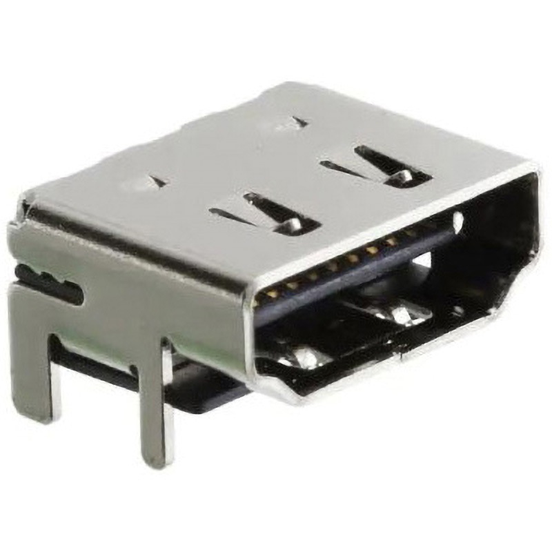 HDMR-19-02-S-SM-TR HDMIコネクタ メス スタンダード 接続方向：ストレート 1セット 275個入 1セット(275個) SAMTEC 【通販モノタロウ】