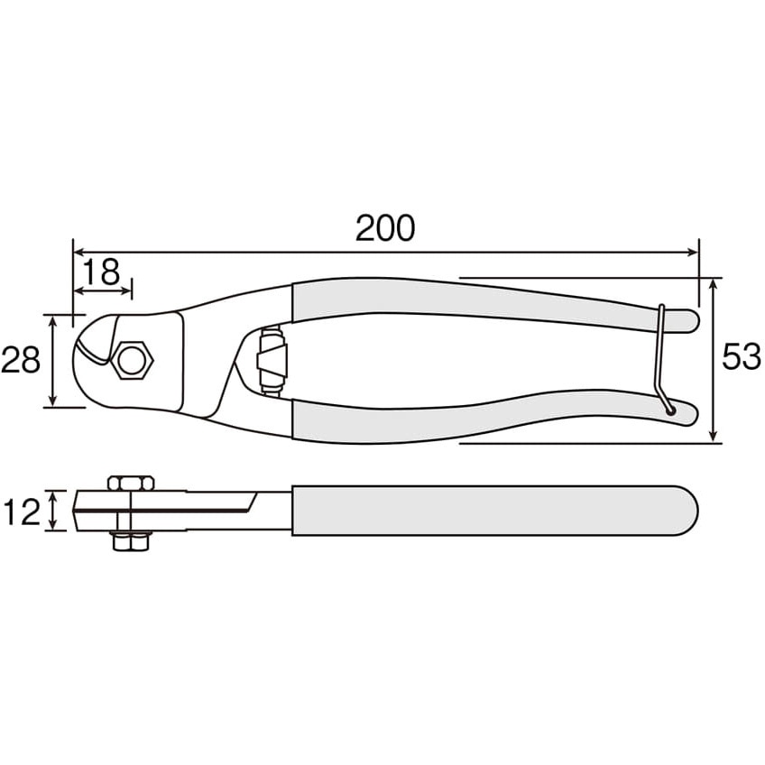 N-16 ワイヤーカッター 1個 ホーザン 【通販モノタロウ】