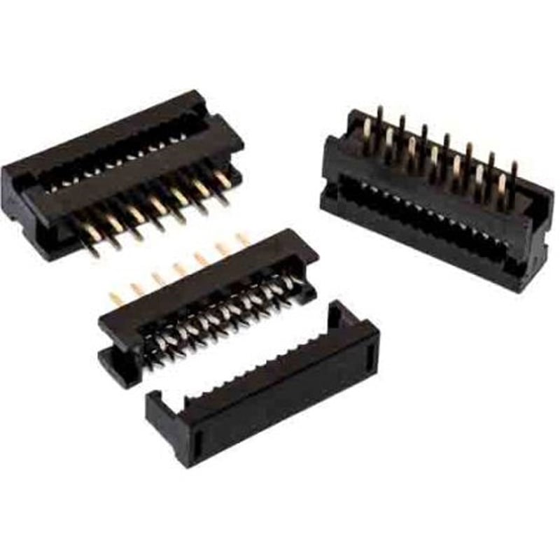 61201022323 IDCコネクタ 2.54mmピッチ 10極 2列 オス 1セット 180個入 1セット(180個) WURTH ELEKTRONIK 【通販モノタロウ】