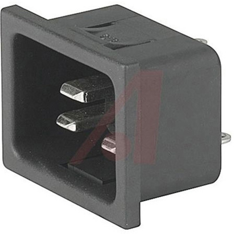 4793 IECコネクタ C20 オス スナップイン 16A 1袋 100個入 1袋(100個) SCHURTER 【通販モノタロウ】