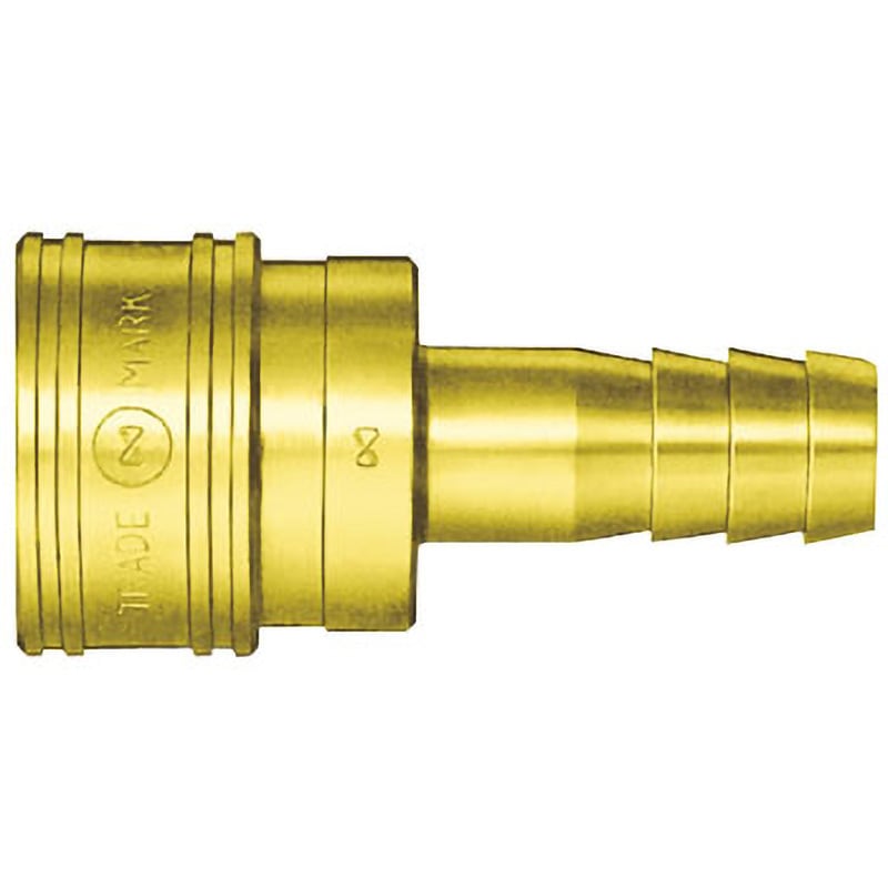 8TSH BRASS FKM TSPカプラ TSH型(ホース取付用) 日東工器 ソケット 
