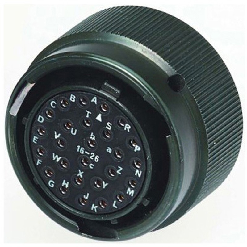 62GB-51T14-12SN-301 MIL規格丸型コネクタ 62GB シリーズ オス 12極 1個 AMPHENOL 【通販モノタロウ】