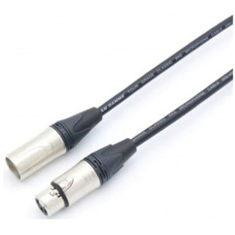 101346001 オス XLR3 メス XLR3 2m 1個 VAN DAMME 【通販モノタロウ】