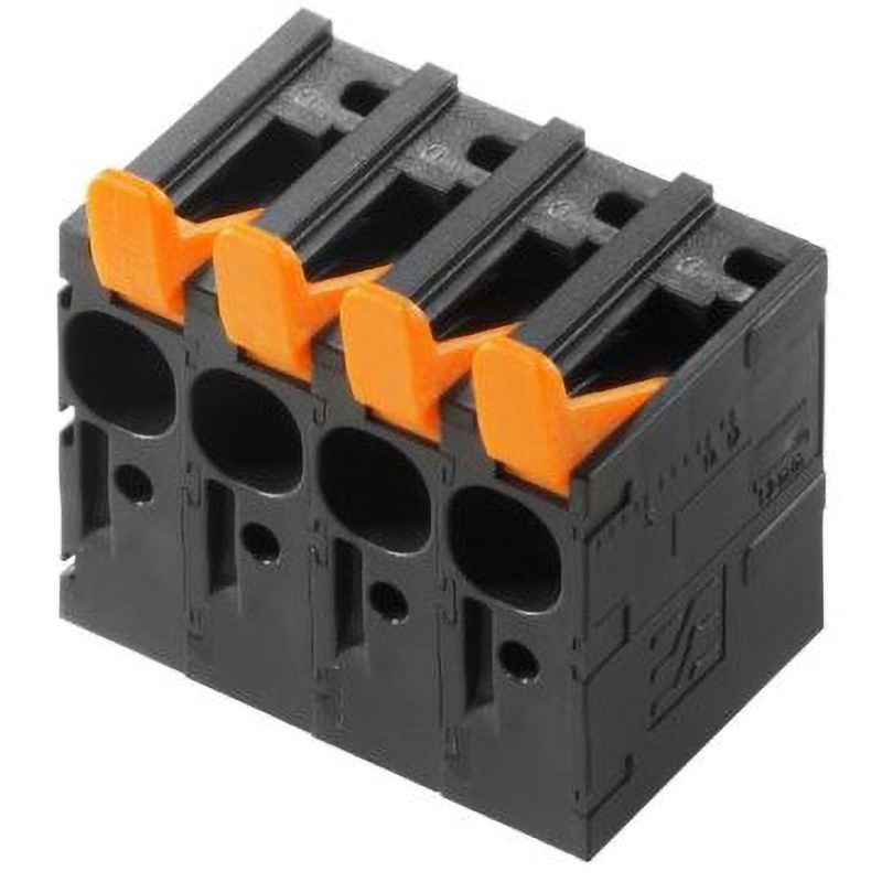 2472120000 クランプ金具 LLシリーズ 7.5mmピッチ 1列 6極 1箱 50個入 1箱(50個) WEIDMULLER 【通販モノタロウ】