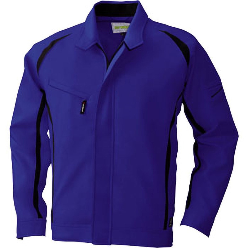 2628 長袖ジャケット 2628 bigborn(ビッグボーン) ロイヤルブルー×ブラック色 5L着丈70cm