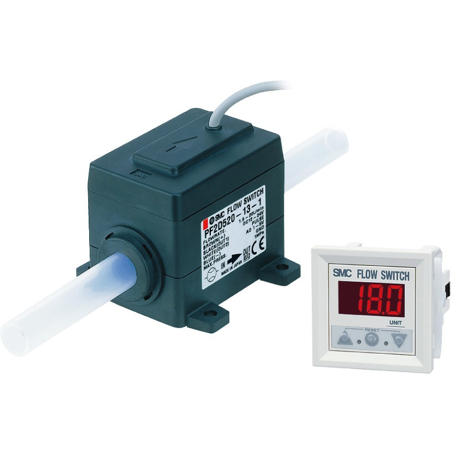 PF2D201-MA PF2D20 - 4チャンネルフローモニタ/分離型/モニタ部 1個 SMC 【通販モノタロウ】