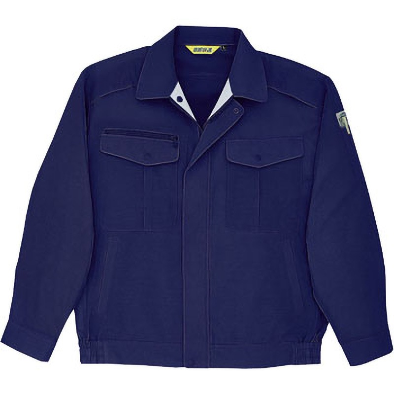 5587 長袖ジャンパー 5587 bigborn(ビッグボーン) 混率(%):ポリエステル65・綿35 ネイビー色 S着丈61cm