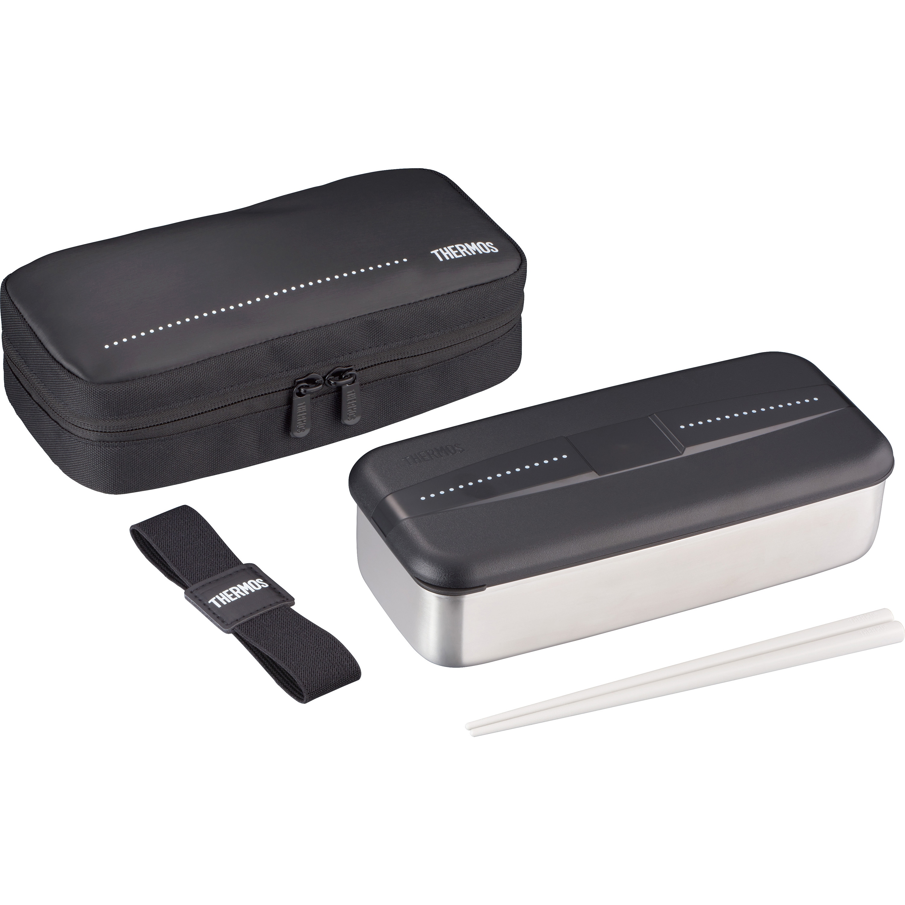 DSD-705 フレッシュランチボックス THERMOS(サーモス) D-BK(ドット