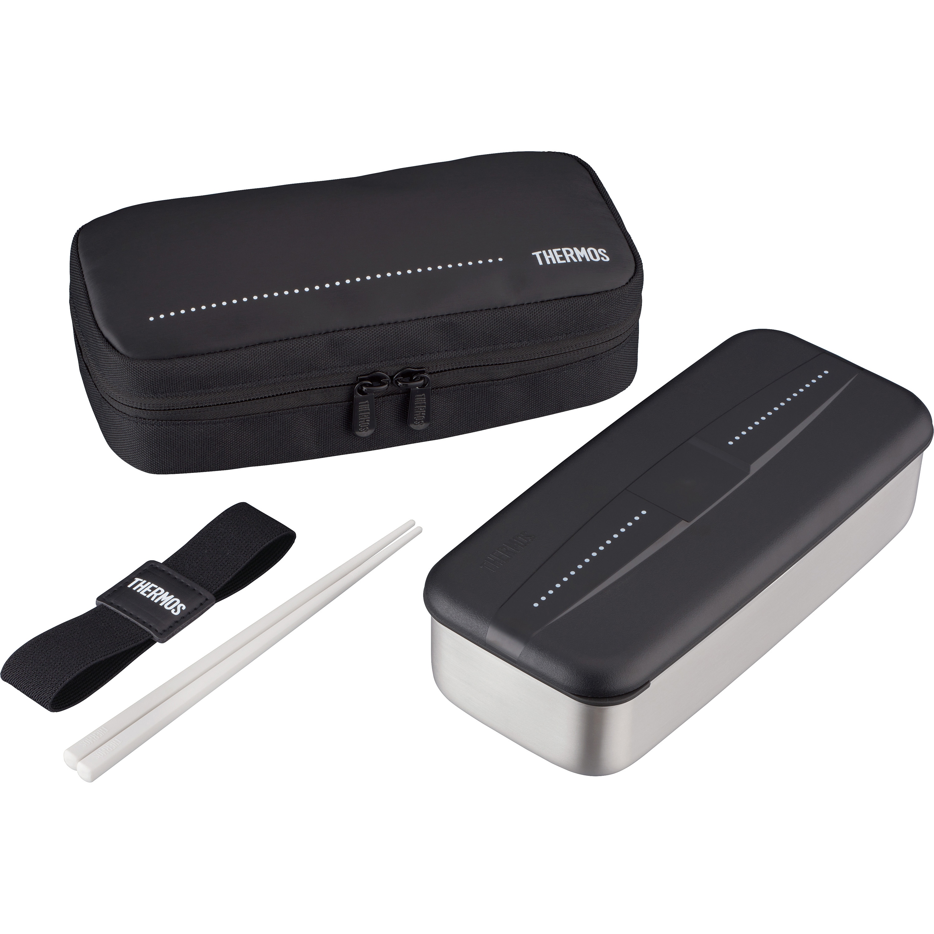 DSD-705 フレッシュランチボックス THERMOS(サーモス) D-BK(ドット