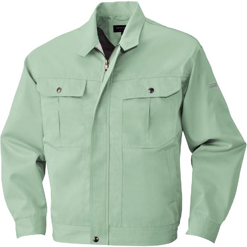 BM136 長袖ジャケット BM136 bigborn(ビッグボーン) 混率ポリエステル65・綿35% スモークグリーン色 L着丈65cm 4,938円