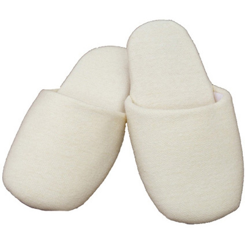 SJ-0066-A スリッパアイボリー 不織布袋入 1箱 50足入 1箱(50足) サンワ 【通販モノタロウ】