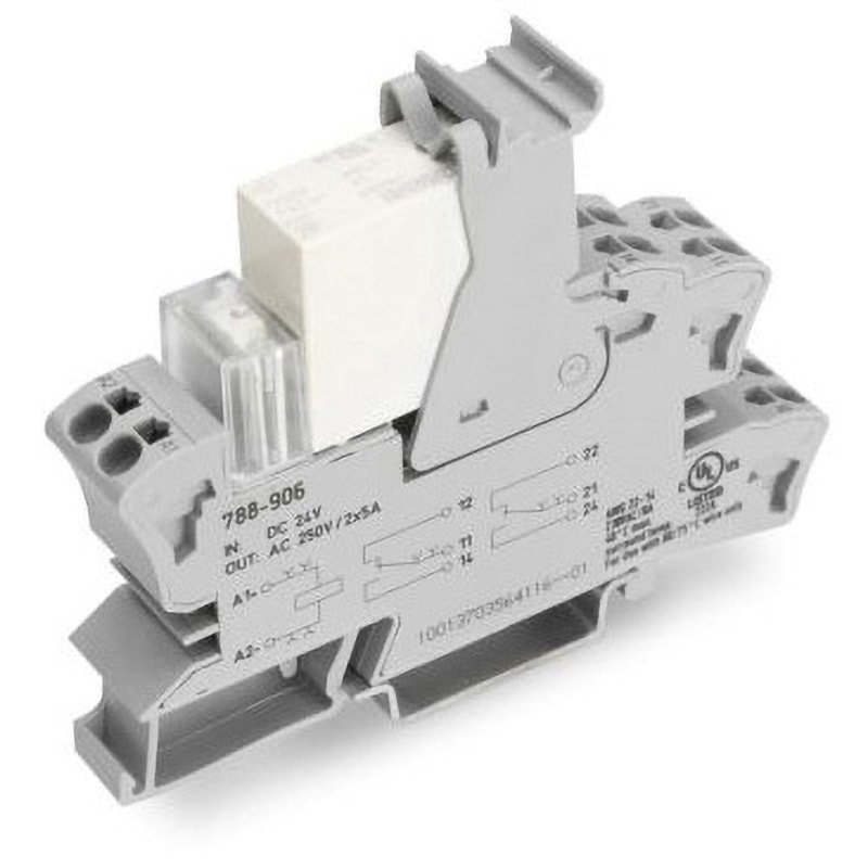 788-906 セーフティリレー 24 V dc 安全接点2 1個 ワゴジャパン 【通販モノタロウ】