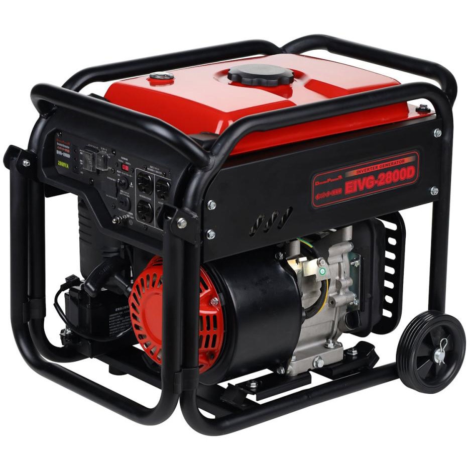 発電気 EIVG-2800D ドリームパワー インバーター発電機 2.8kw ナカトミ 無鉛
