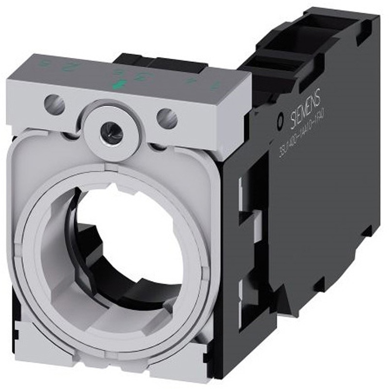 3SU1550-1AA10-1FA0 コンタクトブロック&ホルダ 5 ～ 500 V ねじターミナル 1個 SIEMENS 【通販モノタロウ】