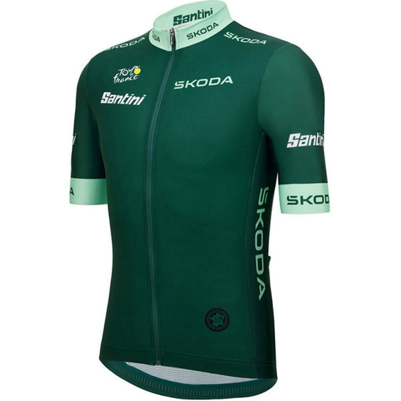 TOUR DE FRANCE サイクリングジャージ ツール・ド・フランス GREEN