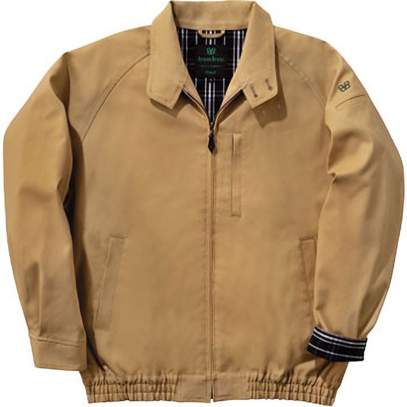 4536 ジャケット 4536 bigborn(ビッグボーン) 混率ポリエステル80・綿20% ベージュ色 M着丈65cm