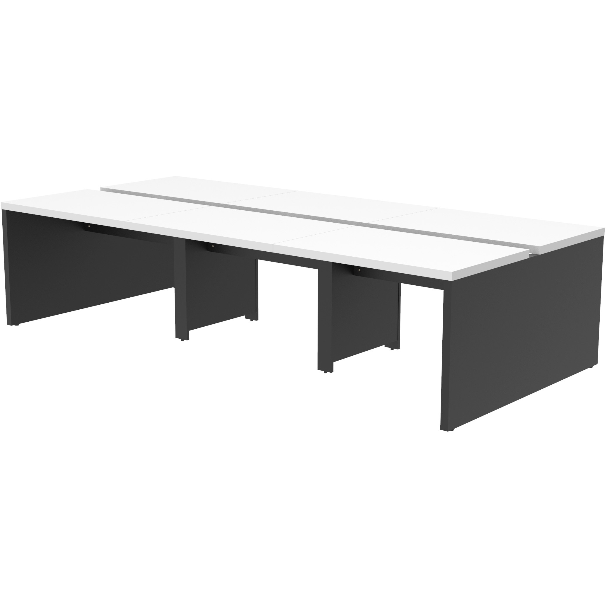 RFTFT2-3014WH-BL ソリード フリーアドレス用デスクⅡ 基本 アール・エフ・ヤマカワ 高さ720mm幅3000mm奥行1400mm  RFTFT2-3014WH-BL