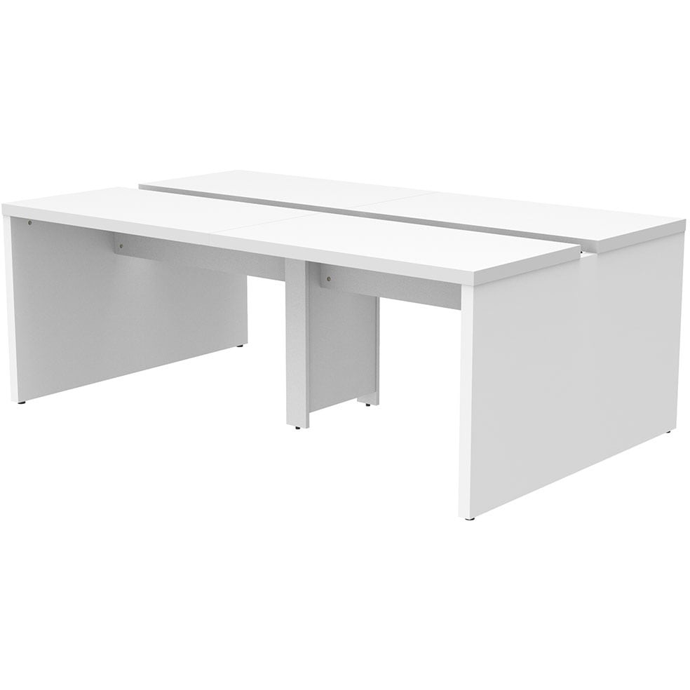 RFTFT2-2012WH-WL ソリード フリーアドレス用デスクⅡ 基本 アール・エフ・ヤマカワ 高さ720mm幅2000mm奥行1200mm  RFTFT2-2012WH-WL