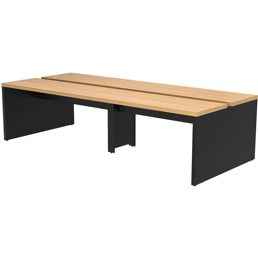 RFTFT2-2812OA-BL ソリード フリーアドレス用デスクⅡ 基本 アール・エフ・ヤマカワ 高さ720mm幅2800mm奥行1200mm  RFTFT2-2812OA-BL