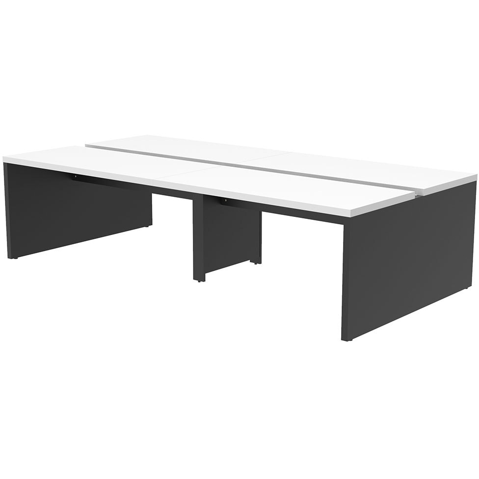 RFTFT2-2814WH-BL ソリード フリーアドレス用デスクⅡ 基本 アール・エフ・ヤマカワ 高さ720mm幅2800mm奥行1400mm  RFTFT2-2814WH-BL