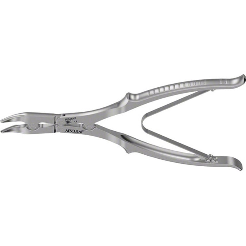 FO516NR 丸ノミ鉗子 曲 FOシリーズ ビー・ブラウンエースクラップ 幅3.8mm 全長240mm