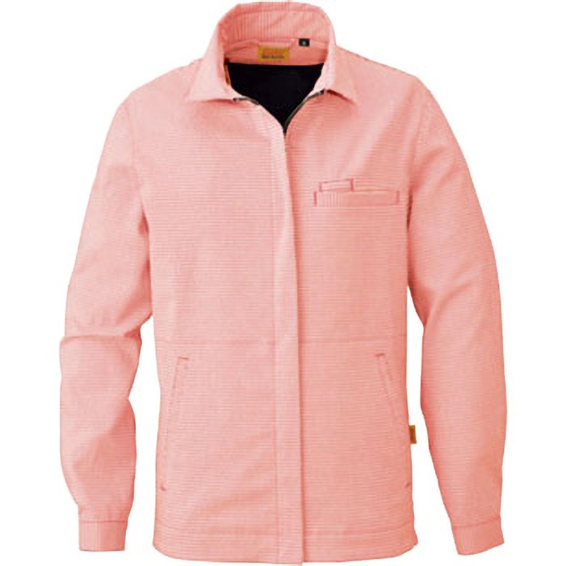 SW119 レディースギンガムジャケット SW119 SWW (SMART WORK WEAR) 混率ポリエステル50・綿50% イングリッシュルージュ色 5L着丈69cm