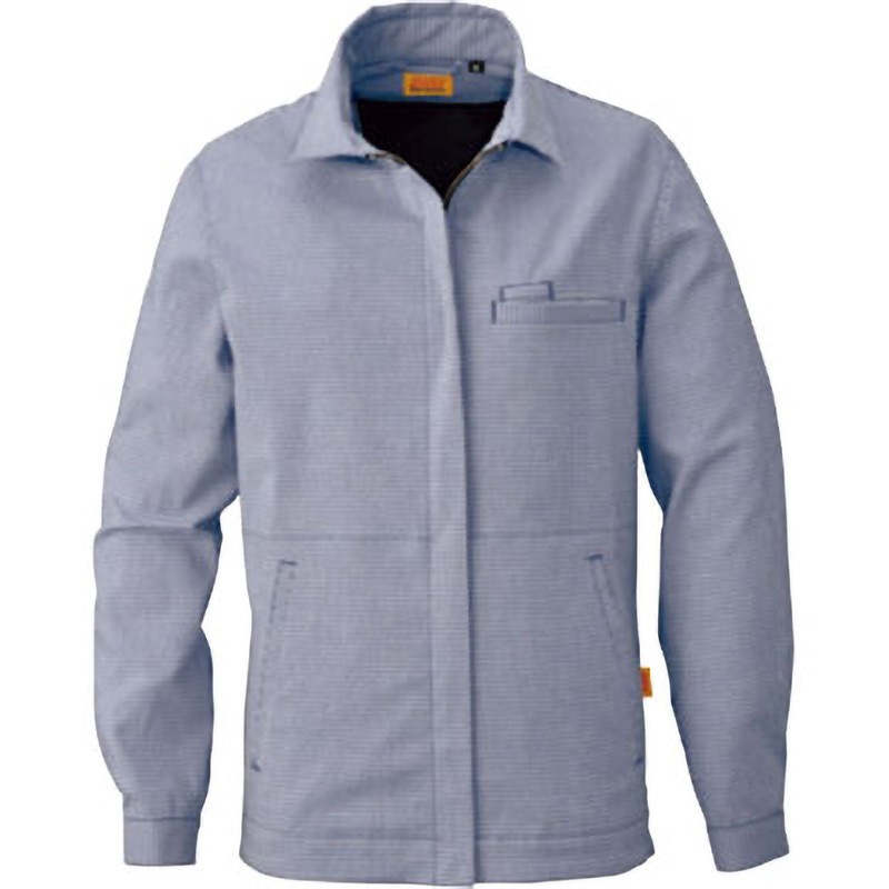 4930269129395 SMART WORK WEAR SW119 レデイースギンガムジヤケツト 色：インペリアルブルー サイズ：L 4930269129395 SMART WORK WEAR SW119 レデイースギンガムジヤケツト