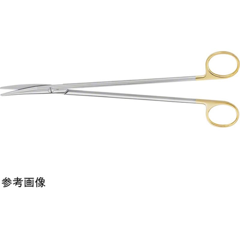 BC277W 超硬チップ付切開剪刀 メッツェンバウム BCシリーズ ビー・ブラウンエースクラップ Wカット 反 全長230mm   BC277W