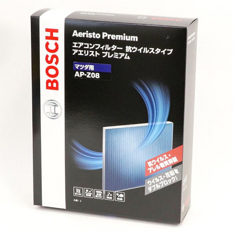 AP-Z08 エアコンフィルター アエリストPremium(国産車用) 1個 BOSCH