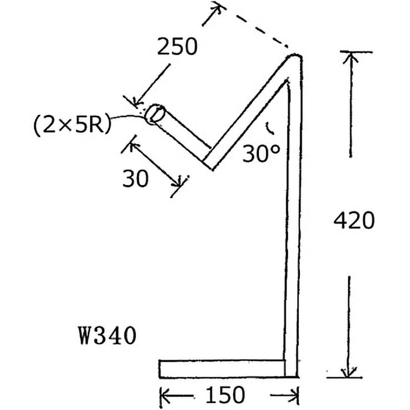 00-01-12146 ブックディスプレイスタンド 鈴木プラスチックス 厚さ5mm