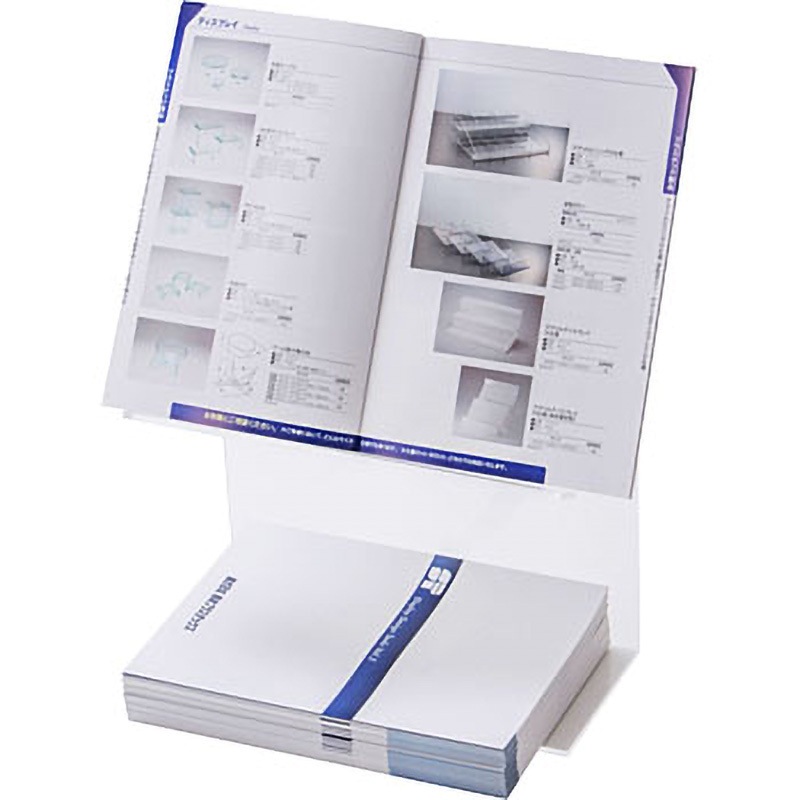 00-01-12146 ブックディスプレイスタンド 鈴木プラスチックス 厚さ5mm