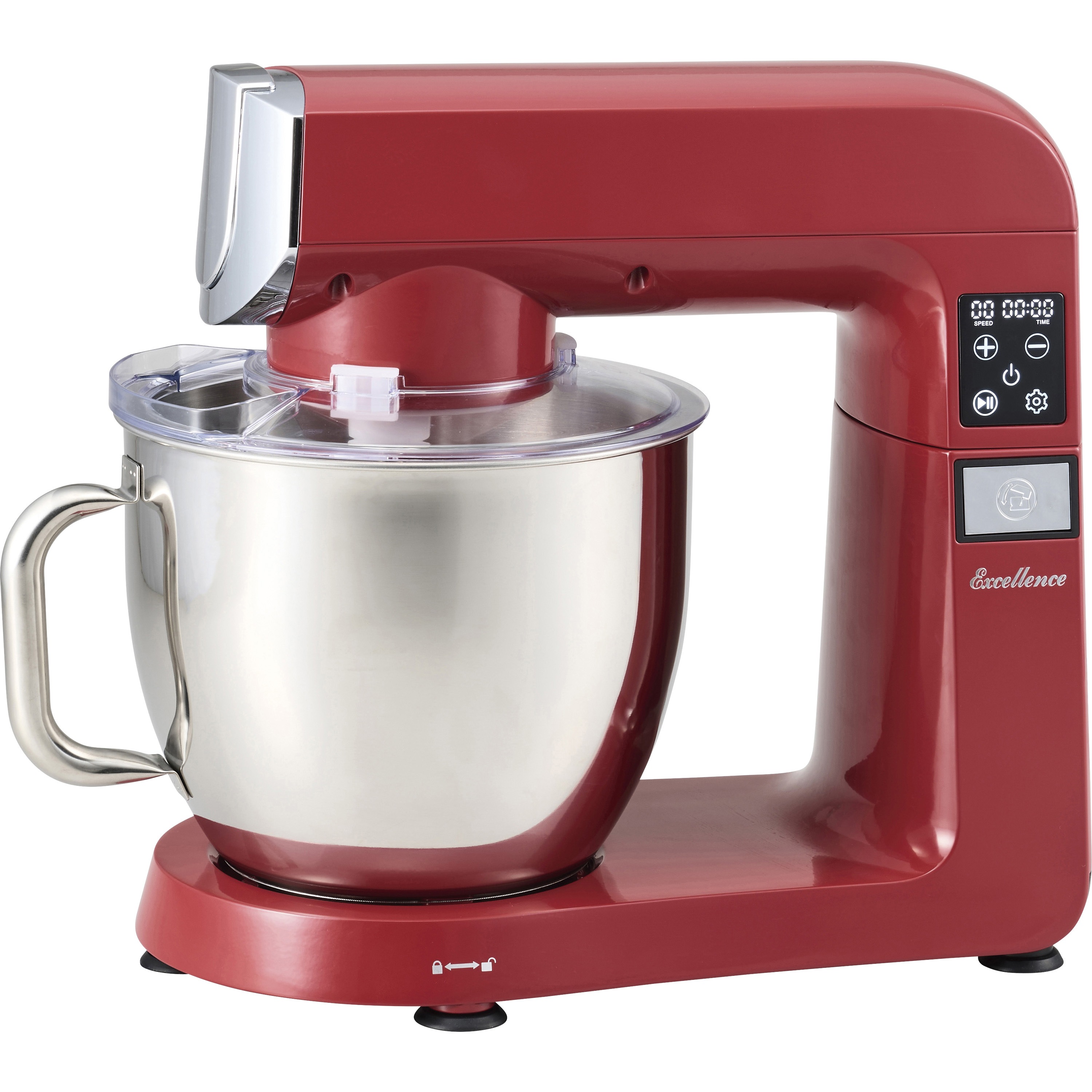 値下げ。AUCMA スタンドミキサー SM-1515 レッド Amazon | Aucma スタンドミキサー 4.5L大容量 3種類アタッチメント付き