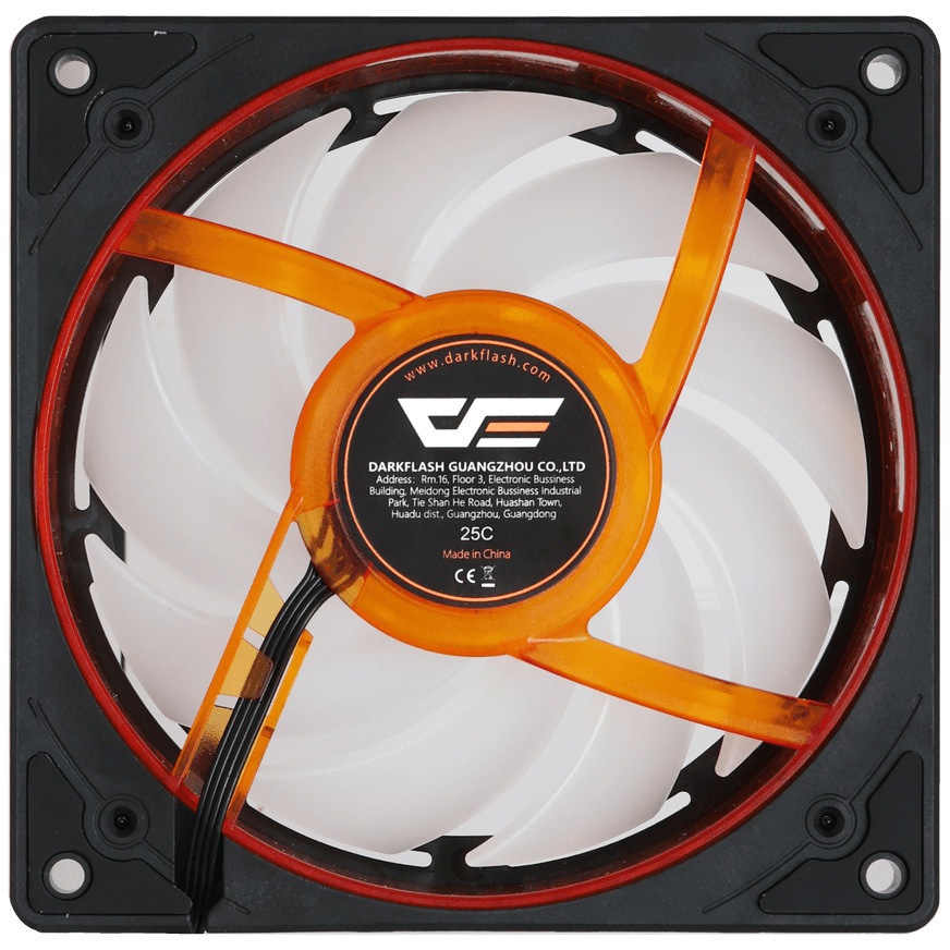 DF-DE8R-B-HQ1 120mmファン 1個 DARKFLASH 【通販モノタロウ】