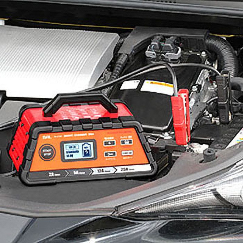 NO2708 12V・24Vバッテリー充電器 SMART CHARGE 25A 1台 大橋産業(BAL