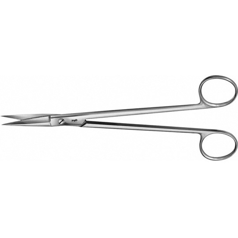 BC672R 軟骨剪刀 両刃鋸状 鋭/鋭 直 185mm 1本 ビー・ブラウンエースクラップ 【通販モノタロウ】