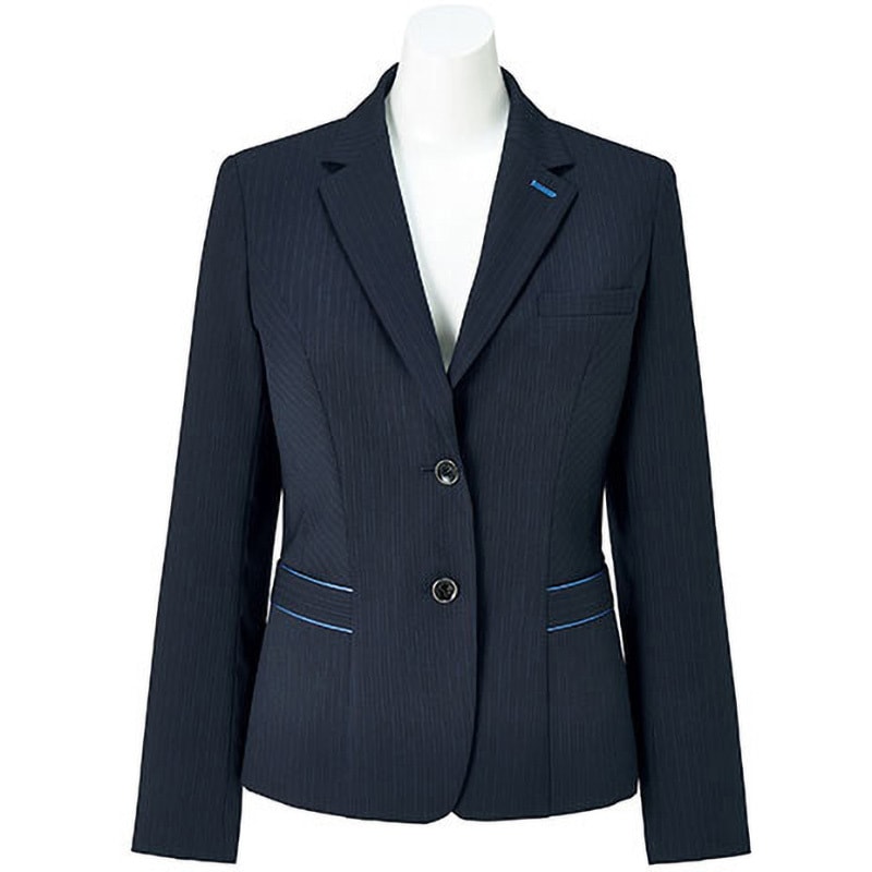 LJ0170 ジャケット LJ0170 ボンマックス 女性用 ネイビー×ブルー色 7号サイズ