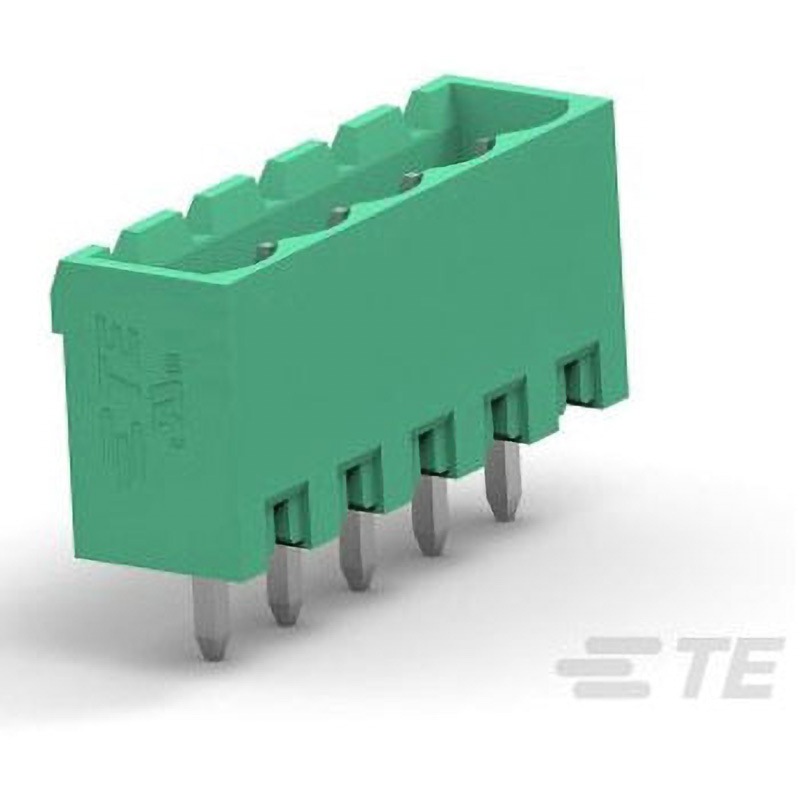 2351885-2 基板用端子台 5mmピッチ 1列 2極 緑 1箱 500個入 1箱(500個) TE Connectivity Japan(旧:TYCOELECTRONICS(タイコエレクトロニクス)) 【通販モノタロウ】