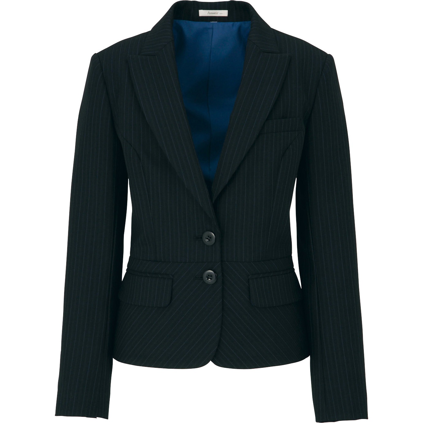 ジャケット Aj0225 女性用 ブラック ブルー サイズ 11号