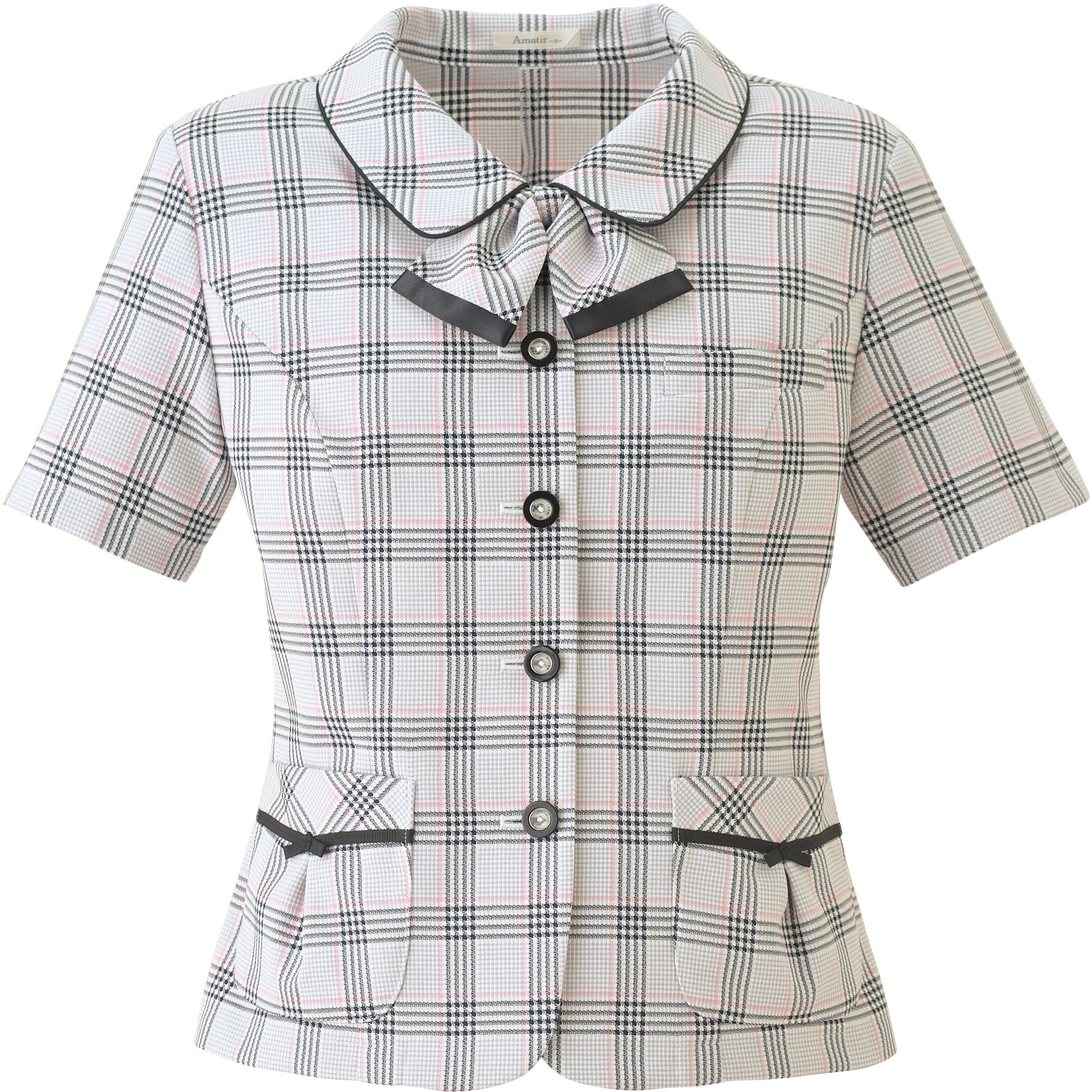 AJ0819 オーバーブラウス AJ0819 ボンマックス 女性用 グレイ色 5号サイズ