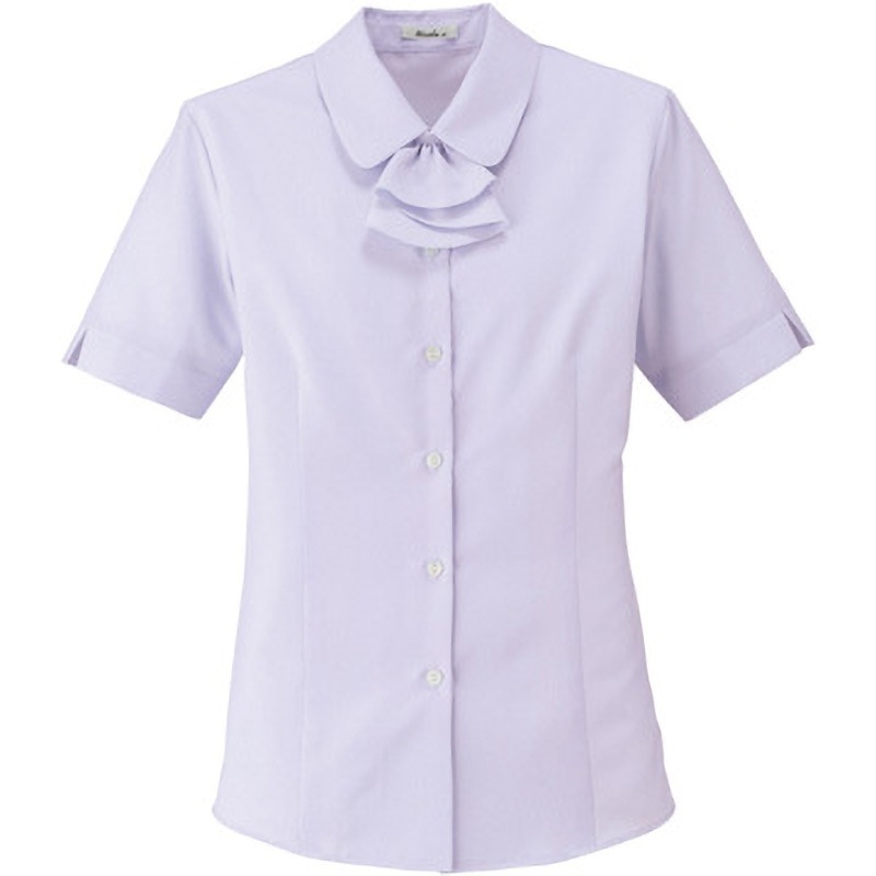 RB4549 半袖ブラウス RB4549 ボンマックス 女性用 パープル色 21号サイズ