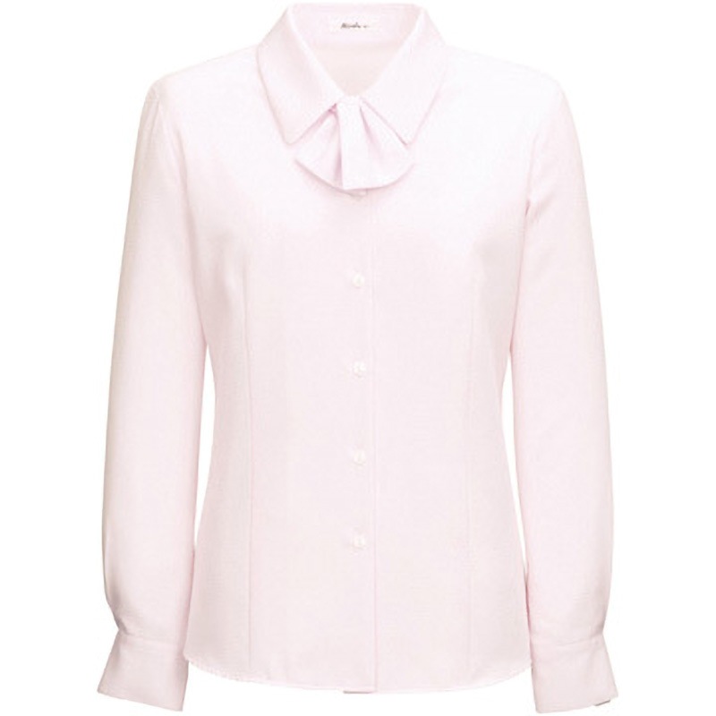 RB4139 長袖ブラウス RB4139 ボンマックス 女性用 ピンク色 5号サイズ