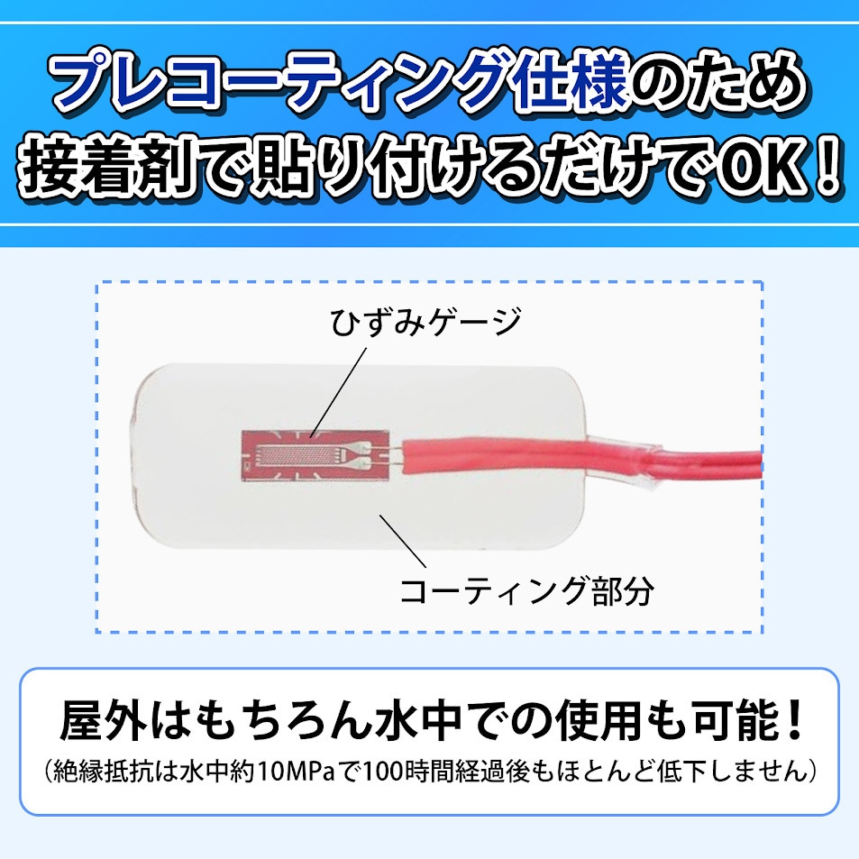 KFGS-5-120-C1-23 L3M2R ひずみゲージ(アルミ用・単軸) 共和電業