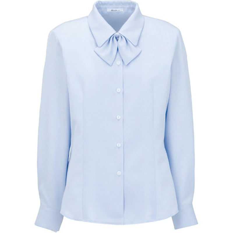 RB4135 長袖ブラウス RB4135 ボンマックス 女性用 ブルー色 15号サイズ