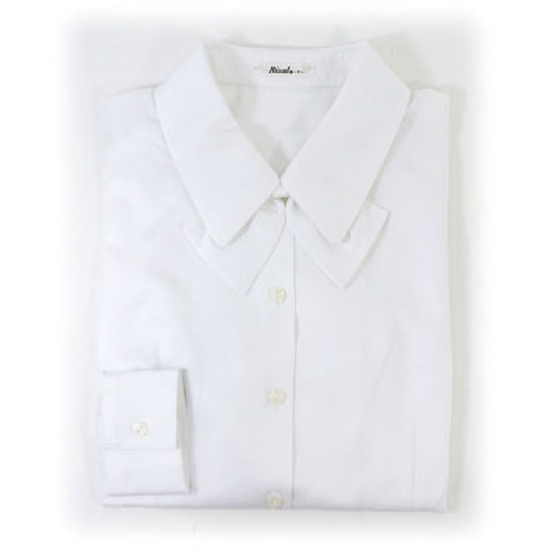 RB4135 長袖ブラウス RB4135 ボンマックス 女性用 ホワイト色 7号サイズ